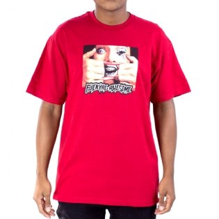 Camiseta F.awesome Brace Face Vermelho