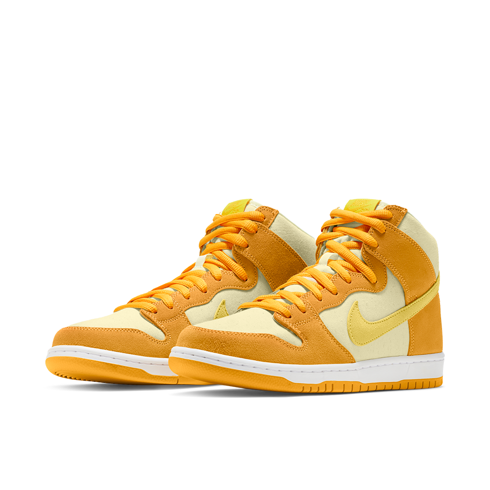 Tênis Nike Sb Dunk High Pro Pineapple Amarelo