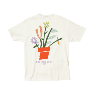 Camiseta Quiet Life Florist Bege