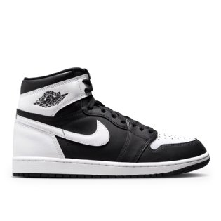 Tênis Juvenil Nike Air Jordan 1 High Og " Black White 2.0 " Preto/branco